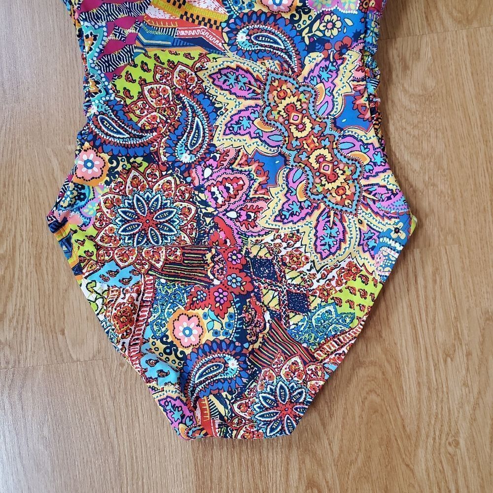 Bleu Rod Beattie Groovy Baby V-neck One Piece Swimsuit - Picture 7 of 13